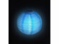 lampion LED solaire bleu Ø 30 cm