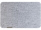 Dessous-de-plat rectangulaire coloris gris foncé en feutrine 100% polyester