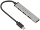 Hub USB-C passif avec 4 ports USB de la marque Pearl