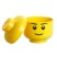 Tête de LEGO garçon taille L pour ranger des objets.