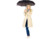 Parapluie à revêtement Teflon® 210 T résistant au vent jusqu'à 140 km/h