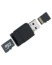 Image article Double lecteur de cartes MicroSD/SDHC & clé USB