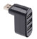 Image article Hub USB 2.0 orientable à 180° avec 3 ports et lecteur de cartes Micro SD