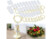 Image article 30 guirlandes lumineuses à piles avec 24 micro LED blanc chaud - 1,2 m