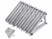 Image article 6 supports en aluminium inclinés pour panneau solaire jusqu'à 150 W