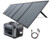 Image article Batterie nomade et convertisseur solaire HSG-1200 avec panneau solaire et câble
