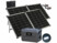 Image article Batterie nomade et convertisseur solaire HSG-1300 avec 2 panneaux solaires 240 W