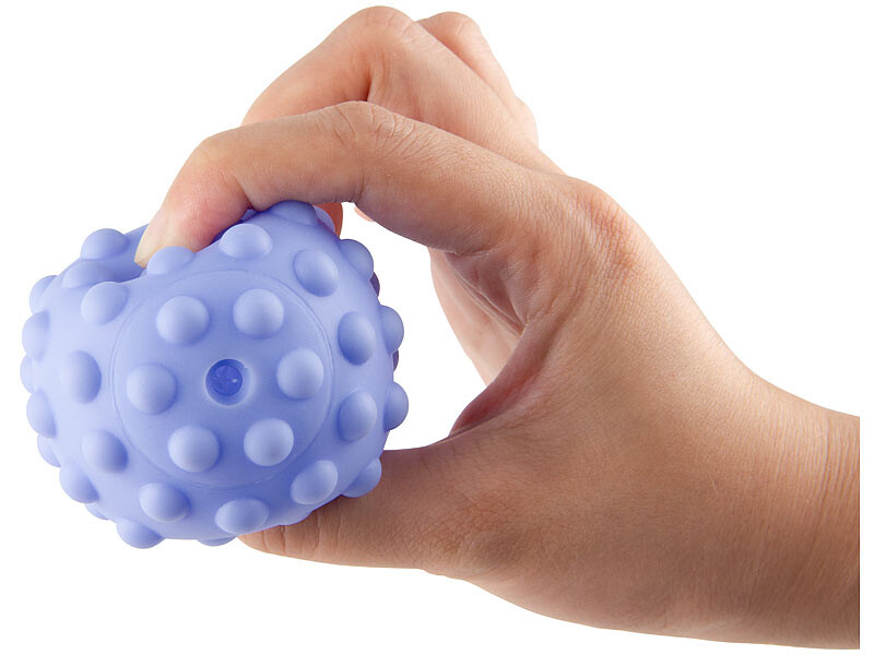 Balle Texturée, Kit de Balles Sensorielles 6 Pcs Cadeau Parfait Prise Facile pour Bébé de Plus de 6 Mois
