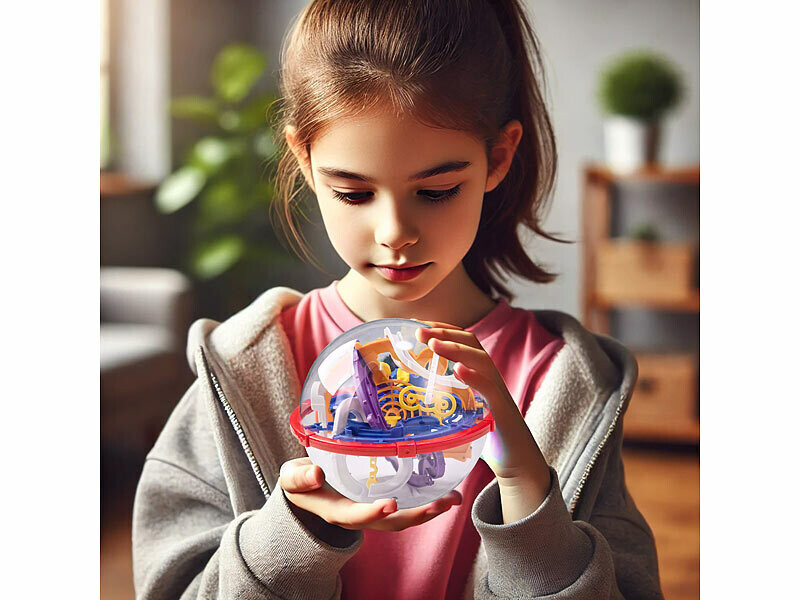 Cube de Labyrinthe de Puzzle 3D - Jeu de Puzzle de la Boule de gravité pour Les et Les Adultes | Création du Cerveau engageant, de la dextérité et de la Formation Cube de Labyrinthe de Puzzle 3D - Jeu de Puzzle de la Boule de gravité pour Les et Les Adultes | Création du Cerveau engageant, de la dextérité et de la Formation