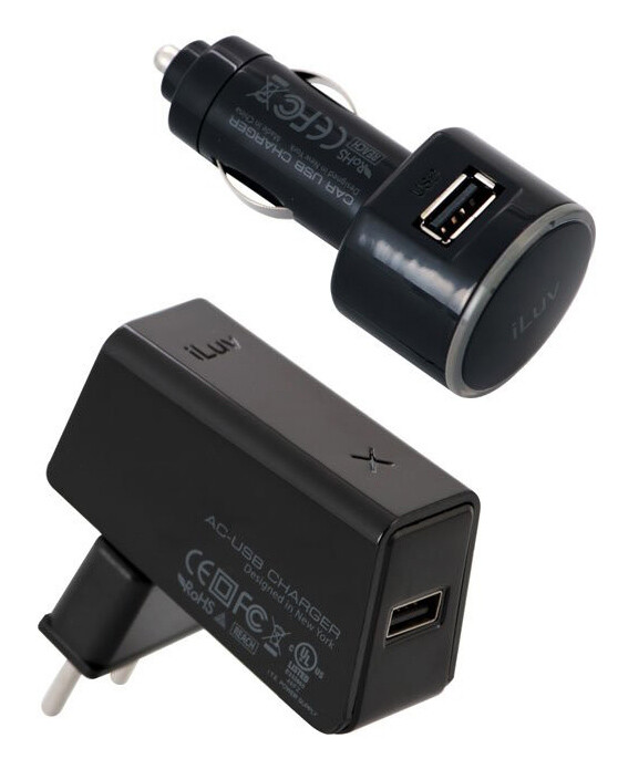 Chargeur allume-cigare 12 / 24 V USB-A / USB-C 32 W avec écran