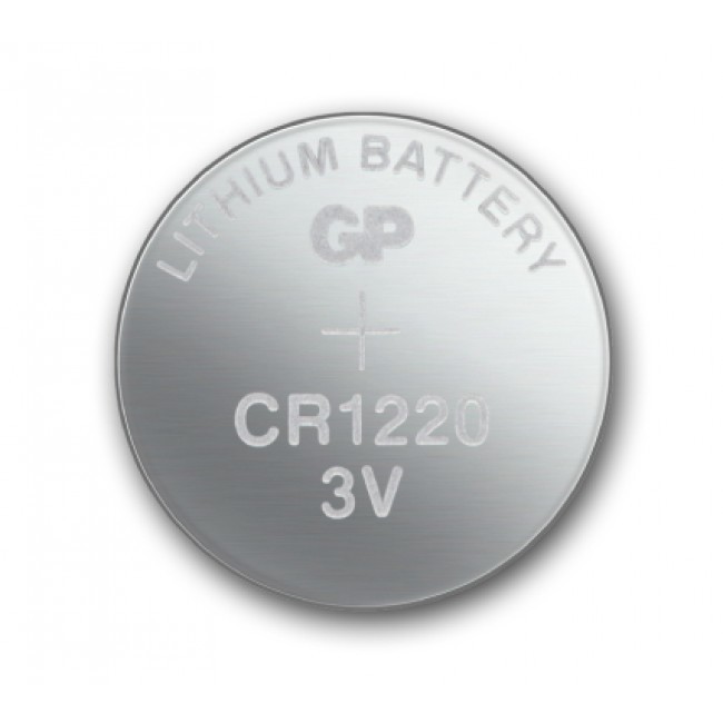 Pile bouton 3V GP Lithium CR1220 (DL1220) à l'unité, Piles bouton