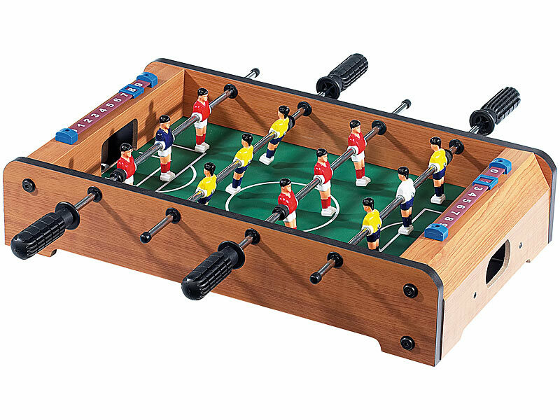 Mini football Jeu de table Machine en bois Enfants Jouet Cadeau