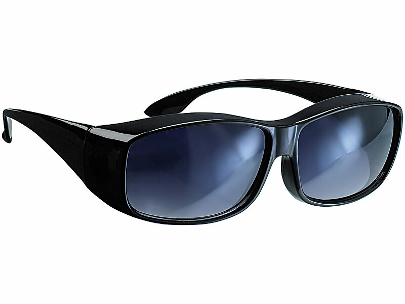 Sur-lunettes anti-reflet et protection UV 380, Visibilité
