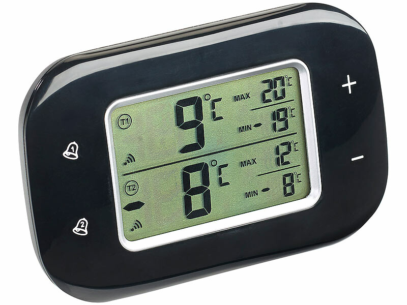 Thermomètre numérique pour congélateur et réfrigérateur avec sonde