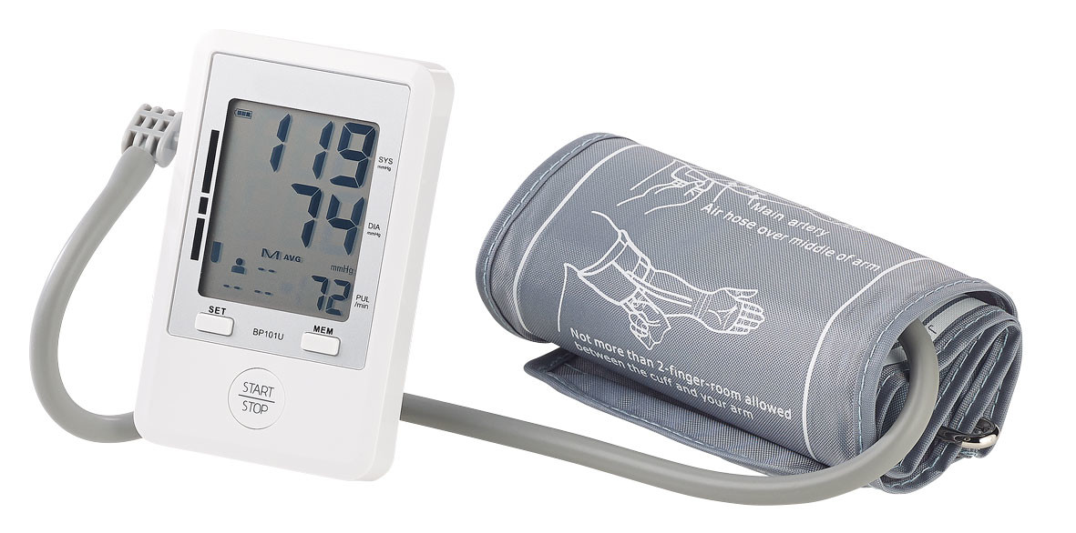 Tensiomètre digital avec brassard et mémoire 180 relevés NewGen Medicals, Appareils de mesure