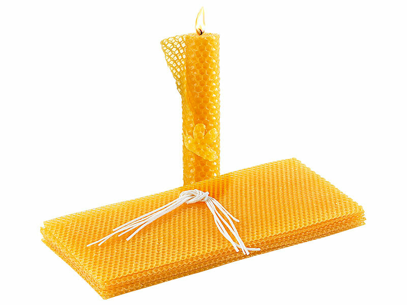 Bougies anniversaire en cire d'abeille - Félicité