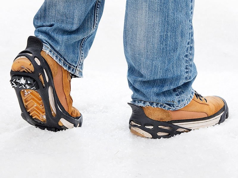 Crampons pour chaussures- Crampons pour marcher sur la neige et le verglas
