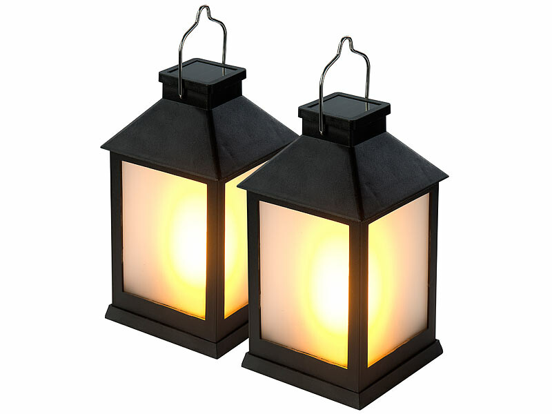 Lanterne Solaire LED Exterieur Lampe Solaire de Jardin Décorative