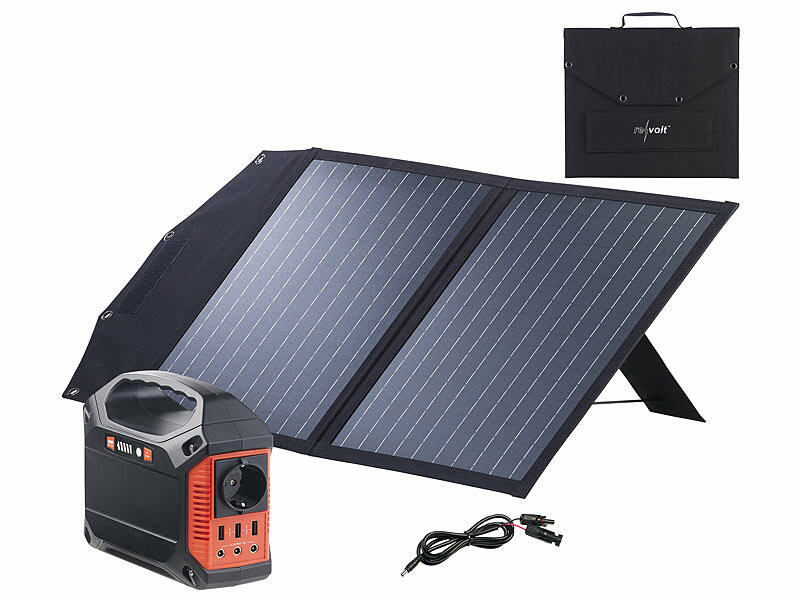 Panneau solaire 12V avec batterie intégrée - NUMAXES