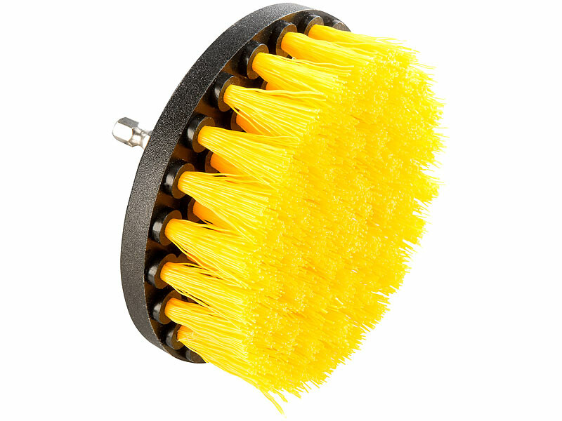 Brosse Nettoyage Rotative Perceuse 4 pièces Nettoyage Voiture