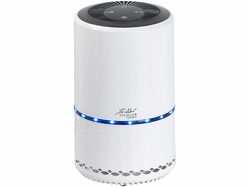 Purificateur d'air connecté avec ioniseur et filtre 2 en 1 LR-300.app, Purification de l'air