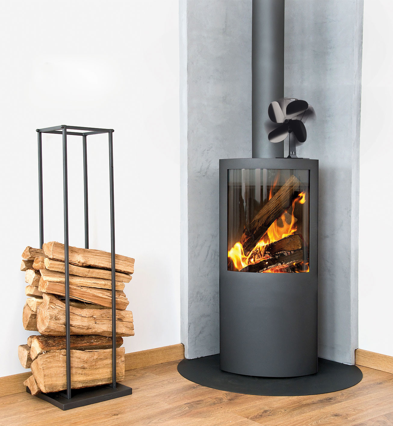 Ce ventilateur poêle à bois en promo va révolutionner votre chauffage :  Vous allez faire des économies