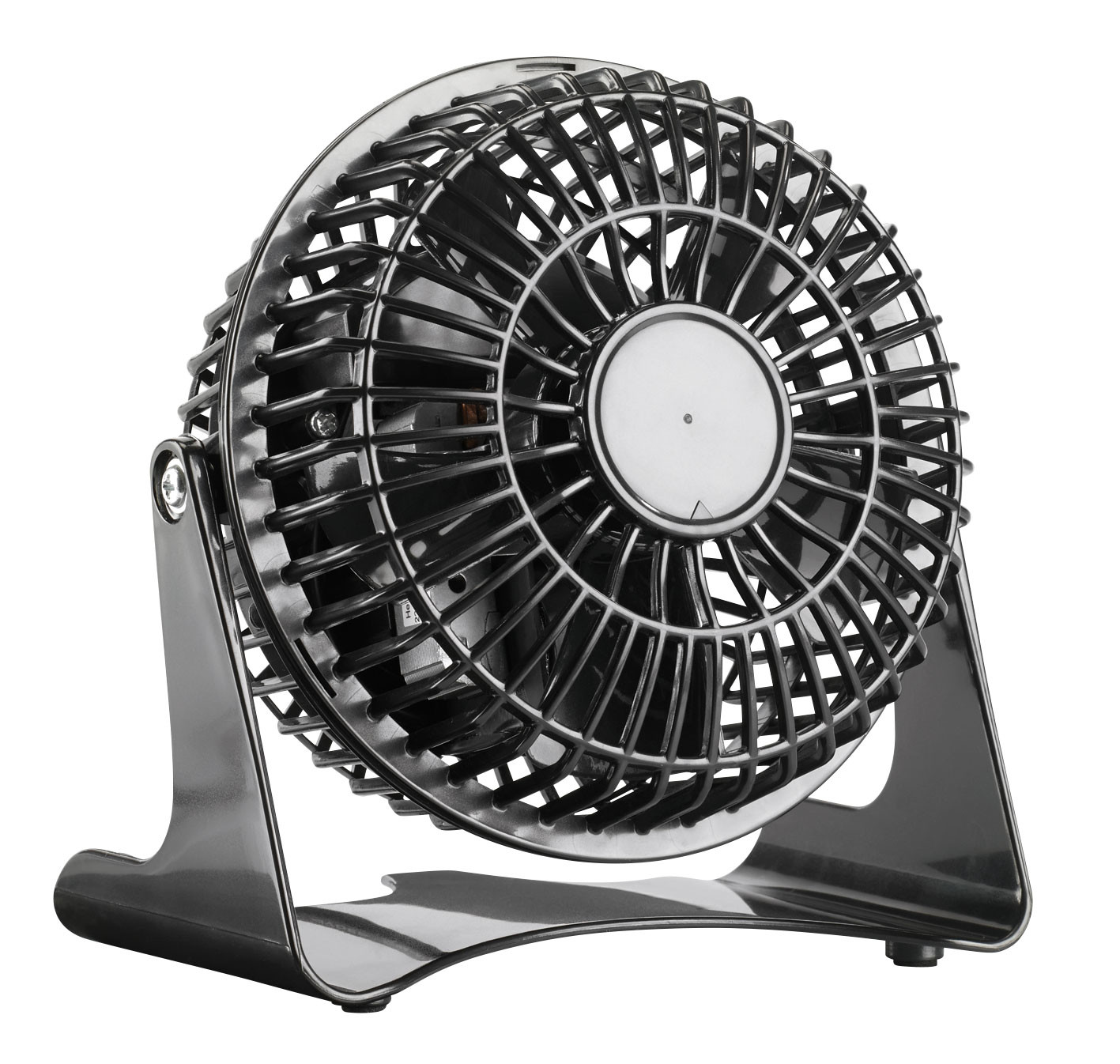 Mini ventilateur de bureau 11 cm avec tête inclinable à poser, Ventilateurs et vaporisateurs