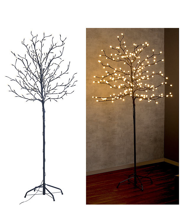 Guirxiété lumineuse LED avec branche de saule, lumière d'arbre