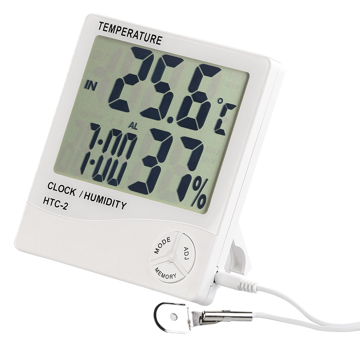 Mini Thermomètre Intérieur Hygromètre Numérique Moniteur de Température et  d'Humidité avec la Conversion ℉/℃