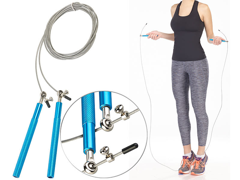 Acheter Corde à sauter réglable, corde de Fitness, corde de sport