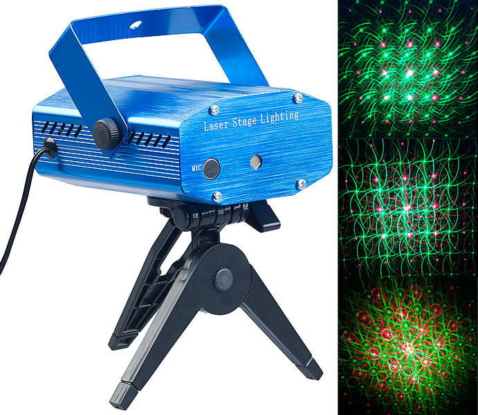 Projecteur laser crépusculaire points intérieur extérieur
