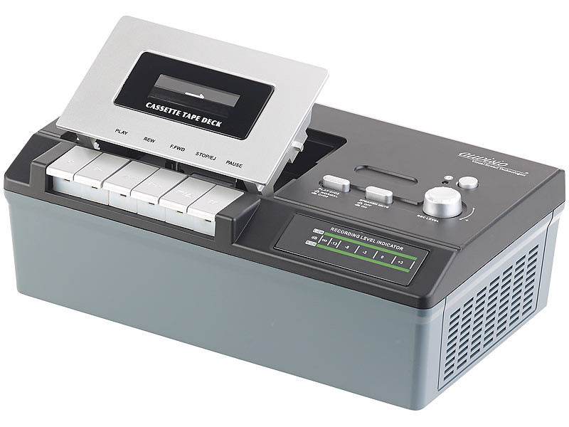 Acheter Lecteur de cassettes portable, enregistreur de musique audio  autonome, convertisseur de cassette en MP3, sauvegarde sur clé USB