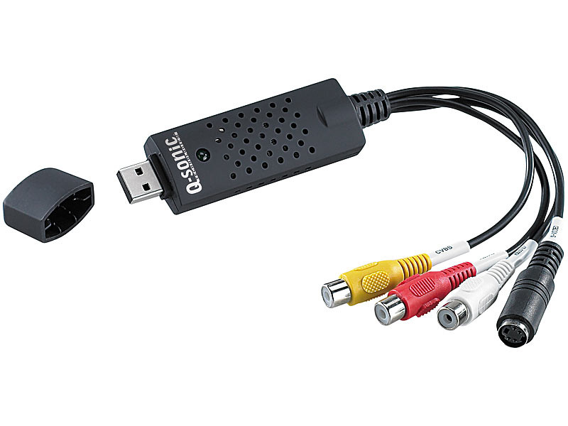 Convertisseur numériseur Péritel et AV vers USB pour VHS et K7, Transmission & Conversion AV