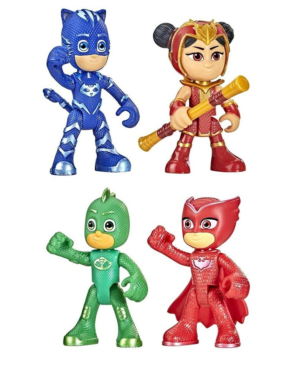 4 figurines super héros Pyjamasques, Figurines