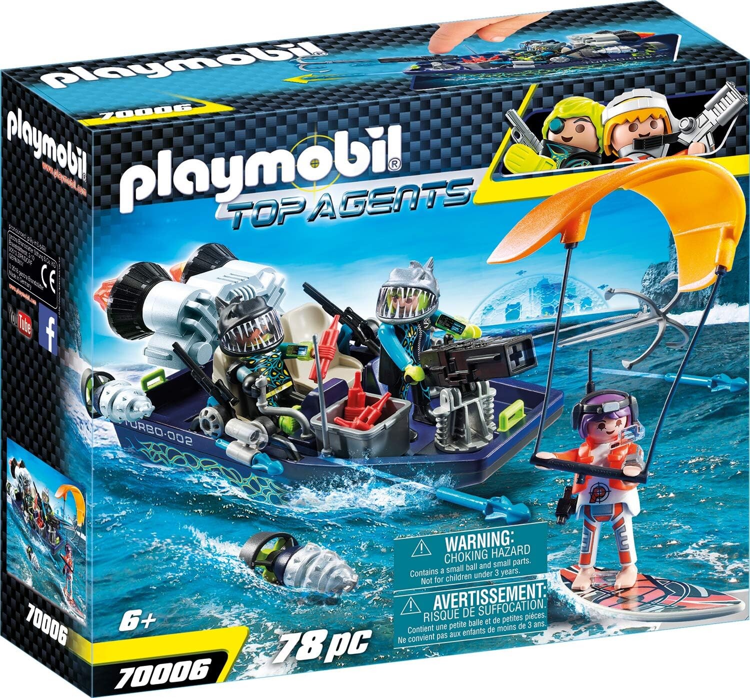 Acheter Playmobil Aéroglisseur avec Moteur Submersible 9435