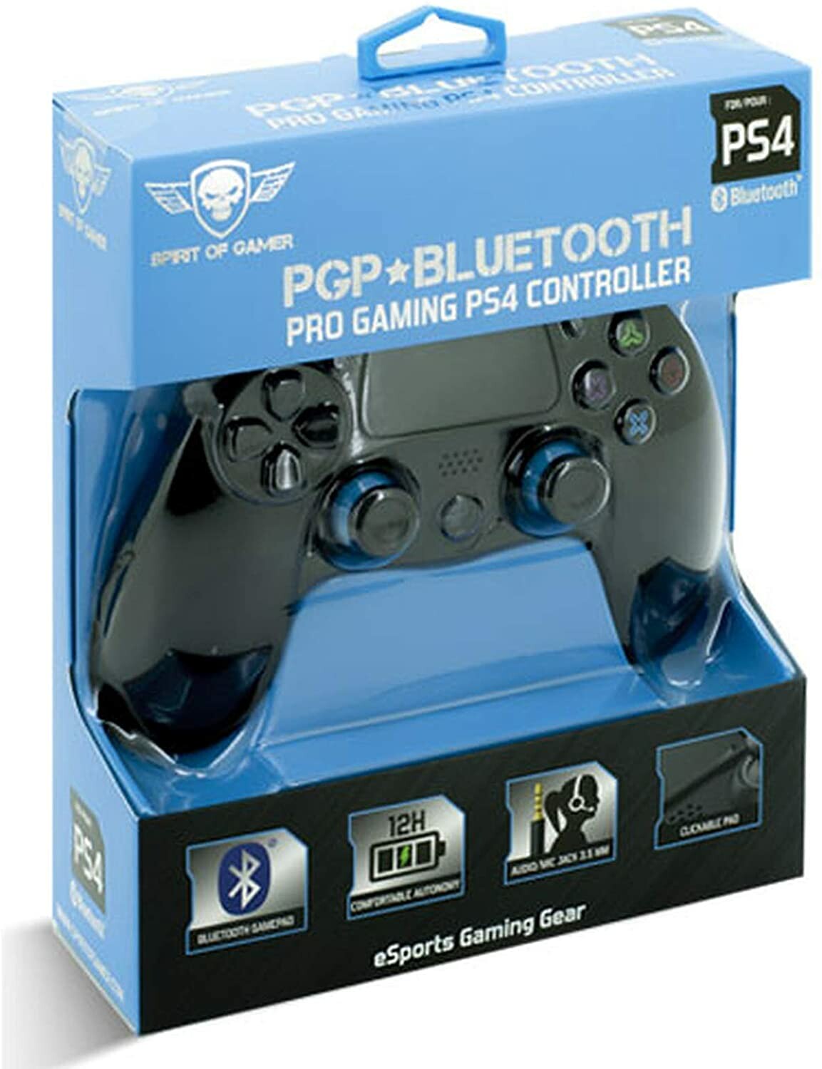 Manette gaming compatible PS4 - sans fil, Manettes de jeu