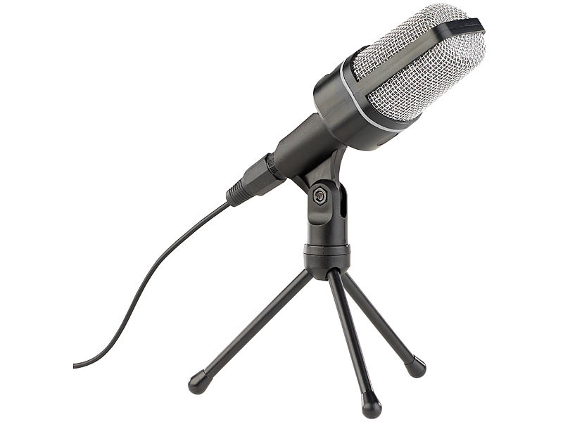 Microphone PC pro avec trépied, idéal ur ou Gamer Online, Microphones