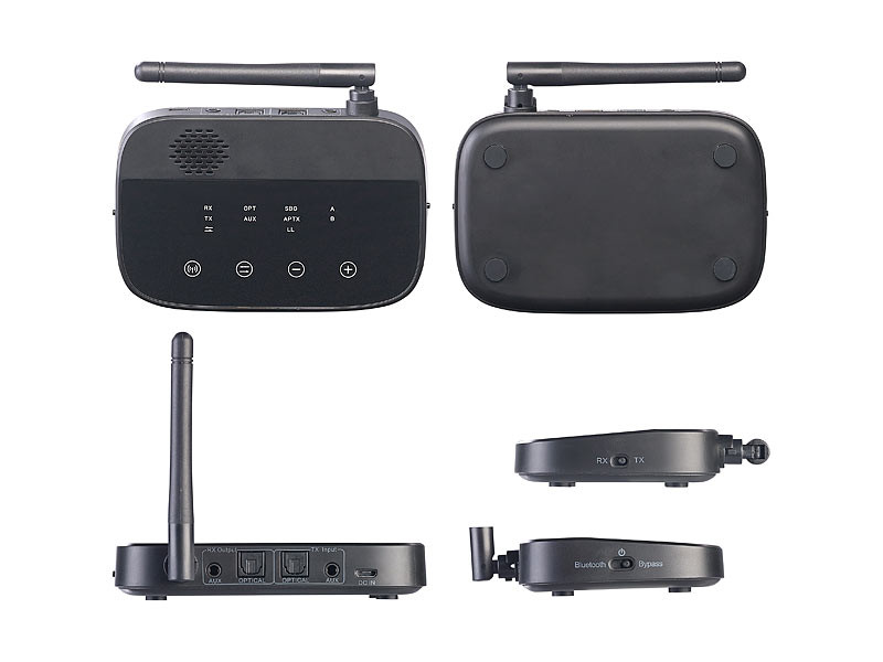 3 En 1 Recepteur Transmetteur Bluetooth 5.2 - SOOMFON Adaptateur Bluetooth  Jack avec Display, aptX-LL Faible Latence & aptX HD, Double Connexion,  100ft Emetteur Bluetooth pour TV/Stéréo, Aux/RCA/Optic : :  High-Tech