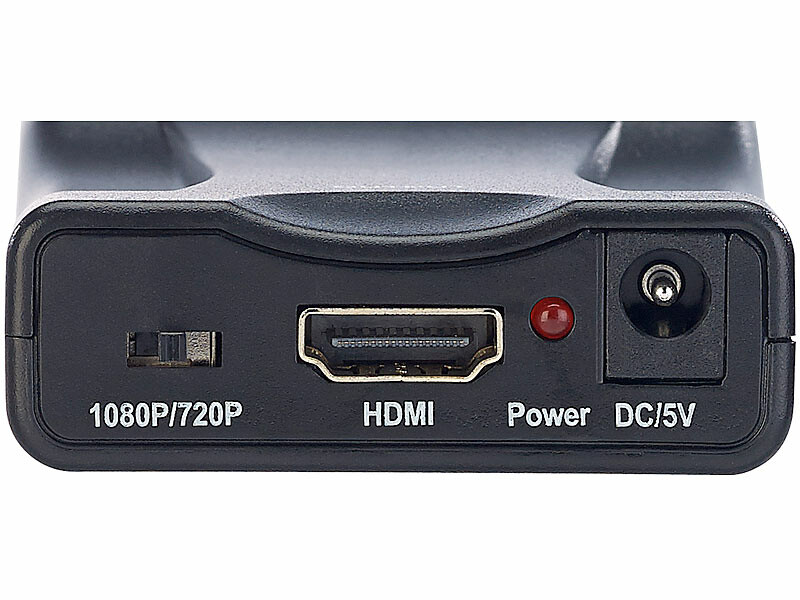 Adaptateur Péritel vers HDMI, Transmission & Conversion AV