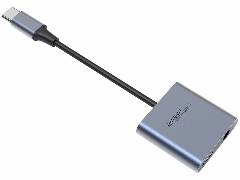 Adaptateur audio USB femelle vers prise jack 3,5 mm, adaptateur