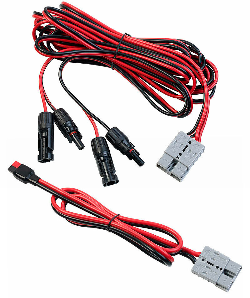 Set de câbles de connexion compatibles MC4 pour panneau solaire – 3 m