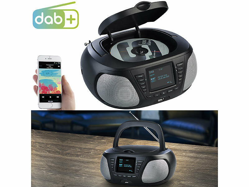 Radio DAB embarquée avec lecteur CD et Bluetooth