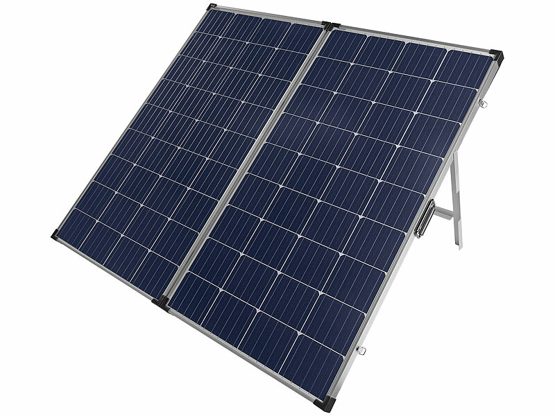 Panneau solaire mobile 240 W avec régulateur de charge 20 A