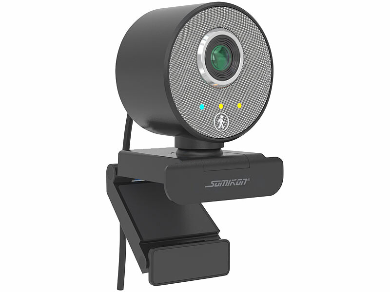 Webcam USB Full HD avec suivi automatique, Webcams