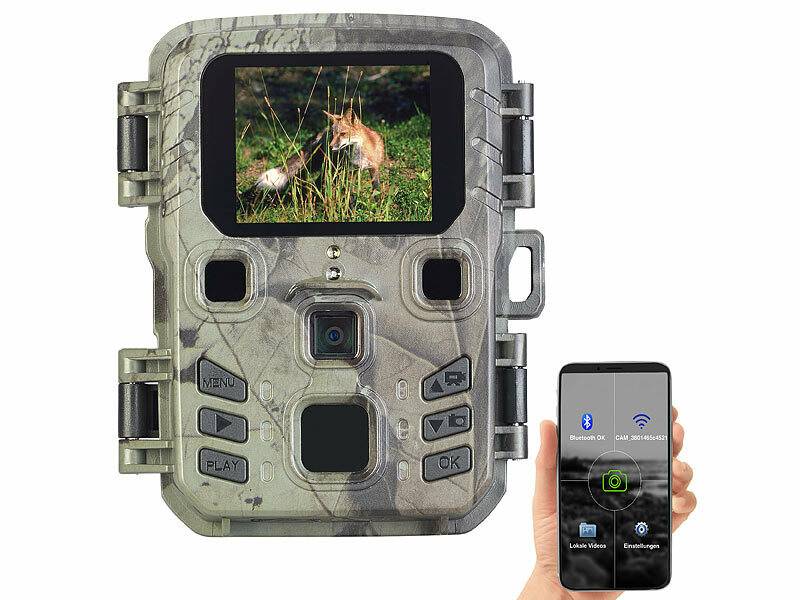 Caméra nature 2K connectée avec capteur PIR et vision nocturne WK430.Wifi